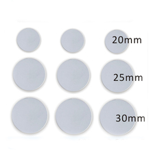 100pcs Waterproof 125KHz RFID Tag Proximity Contactless ID Card PVC Coin Disk Token EM4100 compatible for Access Control 2024 - buy cheap