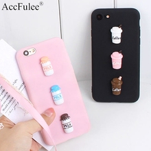 3D Cute Coffee Cup Case For Cubot P40 P30 J5 J7 P20 Nova Note S R9 R11 R15 Rainbow 2 Power X18 Plus Milk Candy TPU Case 2024 - buy cheap