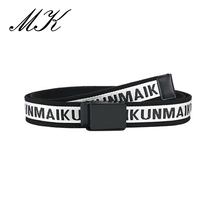 Maikun Men Canvas Belts Casual Harajuku Men Belts Tactical Metal Buckle Men Belts For Jeans Shirts Long Belt 2024 - buy cheap