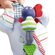 Sonajeros de elefante para bebé, juguetes móviles de felpa para bebé, cuna de espuma, sonajeros colgantes para coche, cochecito de bebé-10 2024 - compra barato