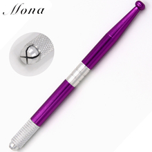 China 1pcs high quality 3D Embroidery manual permanent makeup tattoo pen for sale 2024 - buy cheap