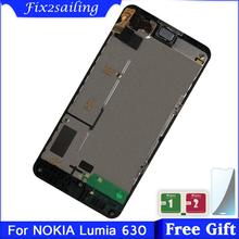 4.5" IPS LCD For NOKIA 630 RM-977 RM-978 LCD Display+Touch Screen Digitizer Assembly+Frame Replacement Parts 2024 - buy cheap