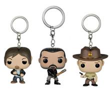 The Walking Dead  Daryl Dixon Negan Friday the 13th JASON VOORHEES Action Figures Rick Grimes Keychain Toys Pocket Key ring 2024 - buy cheap