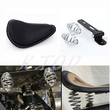 Motorcycle 3" Chrome Spring SOLO Seat Bracket Fit For Harley Sportster Chopper Bobber Custom 2024 - buy cheap