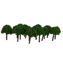 50 Pcs Plastic Model Tree, Forest Greenery Plants Z T Gauge Building Park Garden Miniature Landscape Wargame Scenery Supplies 2024 - buy cheap