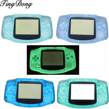 TingDong Green & Blue For Gameboy Advance Glow in the Dark Plastic Shell Case Housing w Screen For GBA Luminous case Cover 2024 - buy cheap