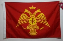 Russian Empire double eagle heads God with us Flag hot sell goods 3X5FT 150X90CM Banner brass metal holes 2024 - buy cheap