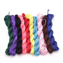 29 Colors 24m Nylon Cord Thread Chinese Knot Macrame Cord Bracelet Braided String DIY Tassels Beading Jewelry String Thread 1mm 2024 - buy cheap