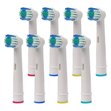 Cabezales de repuesto para cepillo de dientes eléctrico Oral B SB-17A, cabezales de vitalidad Oral, boquillas para cepillo de dientes, limpieza sensible, 8 Uds. 2024 - compra barato
