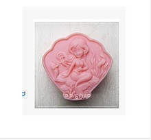 New Mermaid S0220 Craft Art Silicone Soap mold Craft Molds  Handmade soap molds 2024 - buy cheap