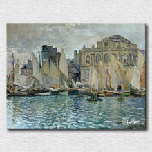 Beautiful arts by Claude Monet le havre French impressionism artrist paint printed on canvas high quality 2024 - buy cheap