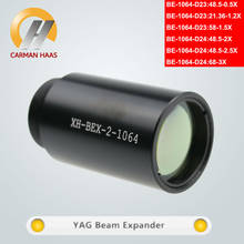 Carmanhaas fibra yag 10641.5x 2x 2.5x 3x expansor de feixe para corte de marcação a laser m22 * 0.75 2024 - compre barato