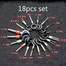 18Pcs Automotive Plug Terminal Remove Tool Set Key Pin Car Electrical Wire Crimp Connector Extractor Kit Accessories 2024 - buy cheap