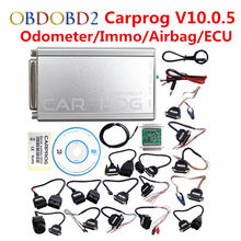Carprog V10.0.5/V8.21 Carprog completa adaptador de coche Prog 8,21 En Línea programador para Airbag/Radio/Dash/IMMO /ECU herramienta de reparación de automóviles 2024 - compra barato