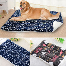 2020 New Large Pet Dog Cat Bed Puppy Cushion House Pet Soft Warm Kennel Dog Mat Blanket  Dog Supplies 2024 - buy cheap