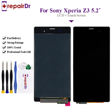 Tested For Sony Xperia Z3 LCD L55t D6603 D6653 LCD Display Touch Screen Digitizer Replacement Display For Sony z3 Lcd With Frame 2024 - buy cheap