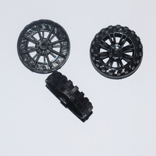 30pcs 2x30mm plastic Wheel/yuanmbm toy car wheel Toy Accessories Technology Model Parts/rc robot/baby toys T302AB 2024 - buy cheap