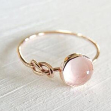 Женские кольца с розовым опалом, простые элегантные обручальные кольца с цирконием, роскошные ювелирные изделия, аксессуары для вечеринки 2024 - купить недорого