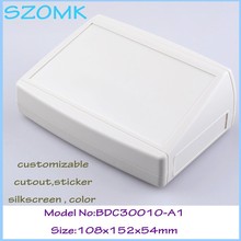 szomk plastic enclosure for PCB instrument housing (1 pcs) 108*152*54mm plastic electronics case housing Instrument control box 2024 - buy cheap