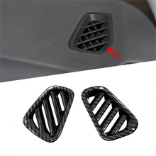 ABS Carbon Fiber  Air Condition Outlet Vent Cover Frame Trims For Hyundai Tucson 2015-2019 Car Accessories Car Styling Car Parts 2024 - buy cheap