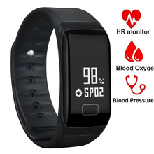 F1 Smart Fitness Bracelet waterproof Smart Band Blood Pressure Heart Rate Monitor Clock Electronic Health Wristband for men 2024 - buy cheap