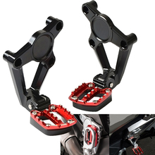 FOR xdv 2017 Motorcycle Folding Rear sets articular footpeg Foot Pegs Footrest Passenger For honda X-ADV XADV X ADV 2017 2018 2024 - buy cheap