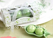 Two Peas in a Pod Salt and Pepper Shakers Wedding Favors 2024 - buy cheap