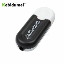 Kebidumei bluetooth 4.0 música receptor estéreo de áudio 3.5mm a2dp adaptador dongle a2dp 5 v usb sem fio para carro aux android/ios 2024 - compre barato