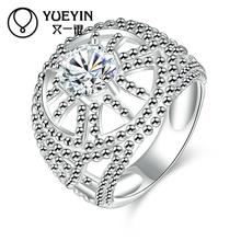 Newest Design silver plated ring for women Fashion wedding Jewelry anillos de plata bague femme Simple and elegant 2024 - buy cheap