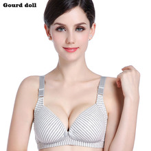 Gourd doll Wire Free Breastfeeding Maternity Nursing Bra Cotton sleep bras nursing pregnant women Pregnancy underwear clothing 2024 - buy cheap