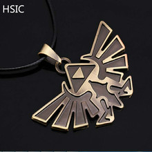 HSIC Dropshipping Statement Necklace Anime Game The Legend of Zelda Necklace Rope Necklace For Women Men Vintage Pendant Jewelry 2024 - buy cheap