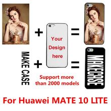 DIY Personalized custom photo name Customize printing your design picture cover case for Huawei MATE 10 Lite 2024 - buy cheap