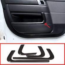 For Land Rover Range Rover Sport RR Sport 2014-2017 Car Styling ABS Chrome Inner Door Decoration Strip Trim Accessory 2024 - buy cheap