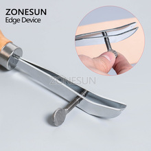 ZONESUN Adjustable / Creaser Edge Crafts Leather DIY Handcrafted Work Tool Edge Line Press Spacing Margin 2024 - buy cheap