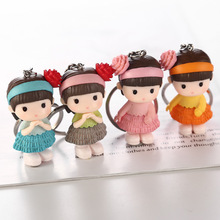 20PCS Korea Creative Figure Pvc Doll Keychain Car&Bag Accessory For Lovers Birthday Gift Party 2024 - buy cheap