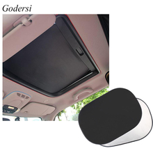 Car Roof Sun Visor Foldable Sunroof Shade Sunshade Heat Isolate MINI Cooper 2007 - 2017 F54 F55 R55 F56 R56 Accessories 48*70CM 2024 - buy cheap