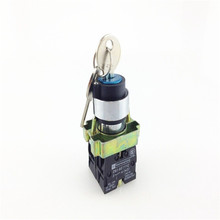 10Pcs/Lot XB2-BG25 2 Position 1 NO 1 NC N/O N/C Locked Maintained Key Operated Selector Switch Brand New 2024 - buy cheap
