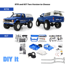 WPL C24 RC Car 1:16 4WD Radio Control Off-Road Mini Car RTR Rock Crawler Electric Buggy Moving Machine RC Cars Kids Play Car 2024 - buy cheap