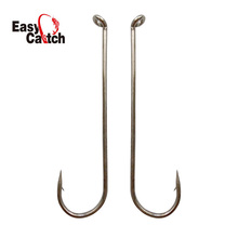 150pcs 79580 High Carbon Steel Fishing Hooks Silver Color Long Shank Streamer Dry Fly Tying Fishing Hook For Jig Size 2 4 6 8 10 2024 - buy cheap