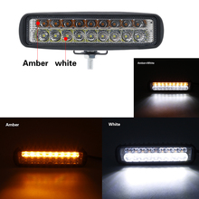 Luz LED de trabajo para vehículos todoterreno, luces DRL de 6 ", 9-32V, 4WD, 12 voltios, para SUV, coche, camión, motocicleta 2024 - compra barato