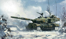 military tank winter snow photography backgrounds  High quality Computer print wall photo backdrop 2024 - buy cheap