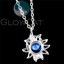18*14mm Sun Beads Cage Pendant Perfume Diffuser Pearl Cage Locket Necklace R-K1231 2024 - buy cheap