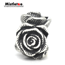 Mistletoe Genuine 925 Sterling Silver 3 Roses Charm Bead Fit European Bracelet Jewelry 2024 - buy cheap