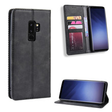 Para Samsung Galaxy S9 funda de lujo PU cuero cartera magnética adsorción funda para Samsung S9 Plus S9Plus bolsas protectoras de teléfono 2024 - compra barato