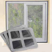 Kit de pantalla antiinsectos, red antimosquitos para puertas y ventanas, 10x10cm, 6 uds. 2024 - compra barato