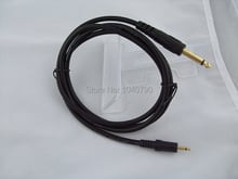 Gold plated  6.3/6.5 to 3.5 or  3.5 to 6.35 cable Audio cable Signal lines Audio and video signal transmission line 1.5M 4.8ft 2024 - buy cheap