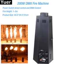 200W Flame Fire Machine Sparkler Flame Projector 3m Height Professional DJ Party Disco Stage Effect Equipment DMX 512 Control 2024 - buy cheap