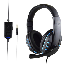 Xinsifang fones de ouvido para jogos, com microfone, para ps 4, com fio, headset gamer, para ps4 2024 - compre barato