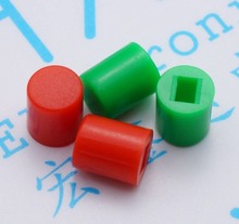 400pcs Switch cap A06 button switch cap 6*7 Red/Green square hole for 8.5*8.5 8*8 7*7 5.8*5.8 switch 2024 - buy cheap
