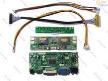 (HDMI + DVI + VGA) плата драйвера ЖК-дисплея инвертор Lvds комплект для монитора Diy для 21,6 дюймового CLAA216WA01 1366X768 2024 - купить недорого